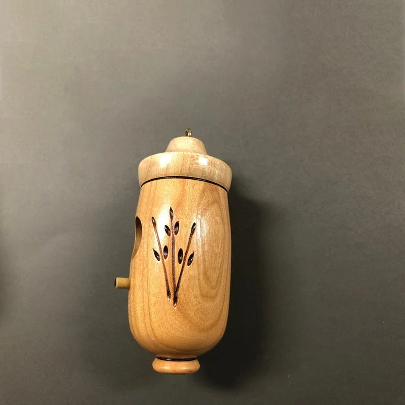 Wooden Hummingbird House Natural Garden Nest Box