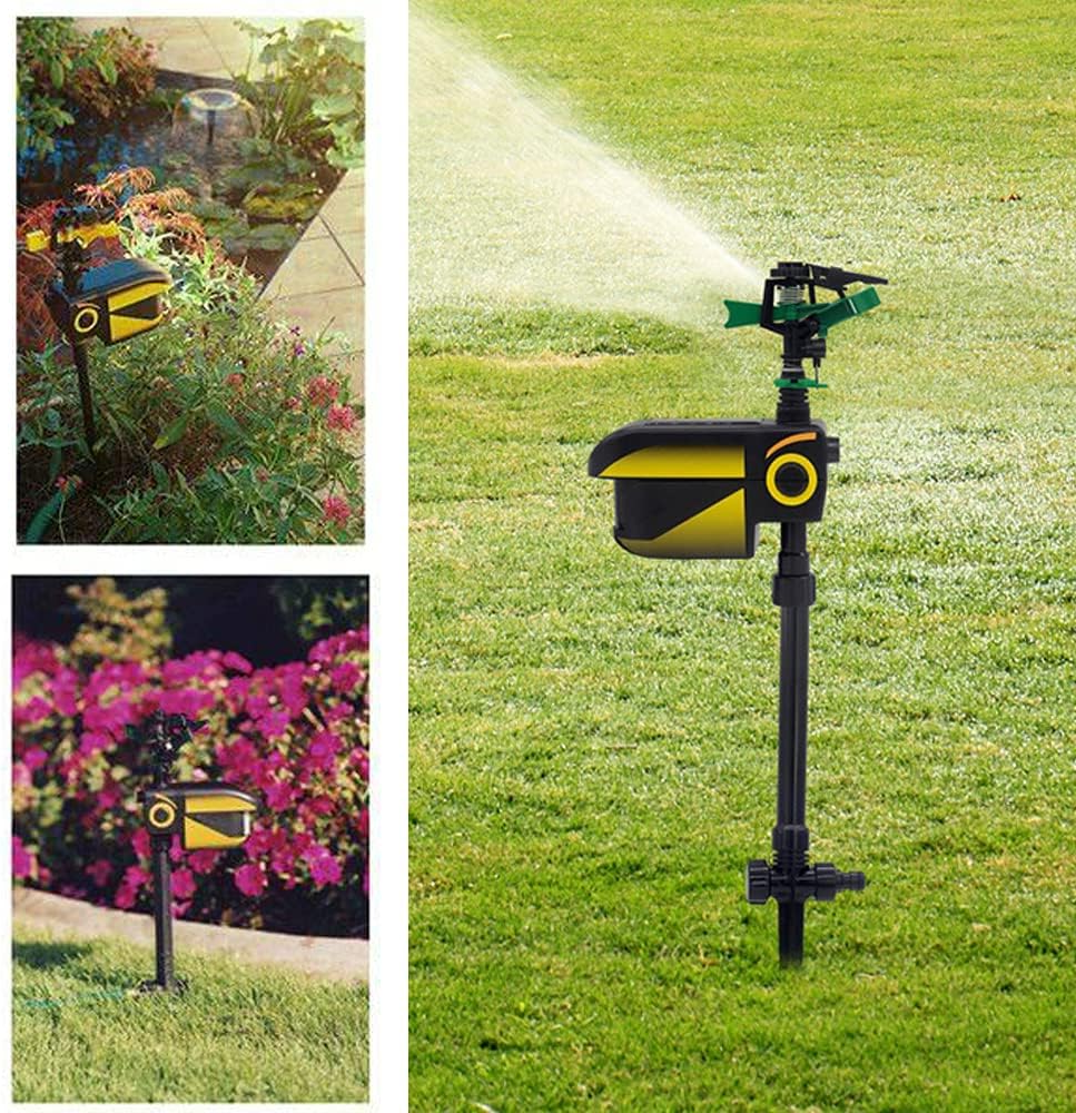 Motion-Activated Animal Repellent Sprinkler