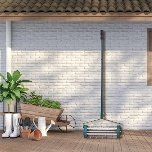 Heavy-Duty Manual Lawn Spike Aerator