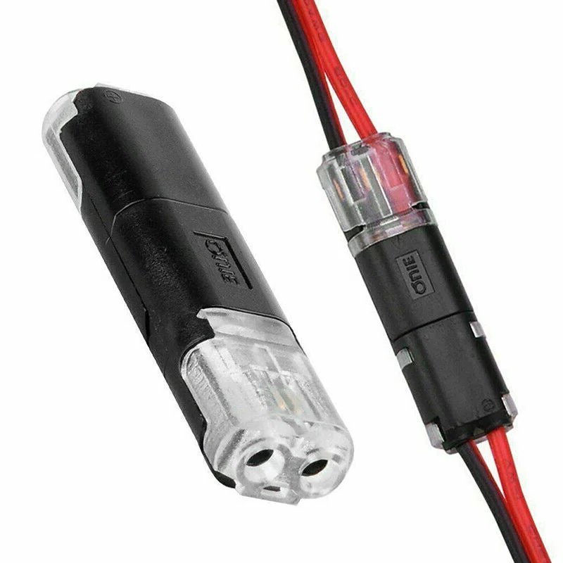 Double-Wire Push-In Connector Set