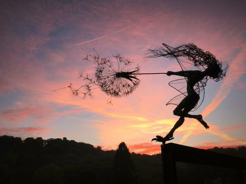 Fairy & Dandelion Garden Stakes