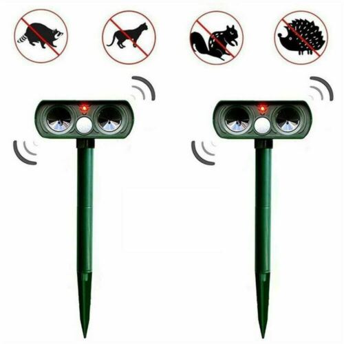 Solar Ultrasonic Animal Repeller