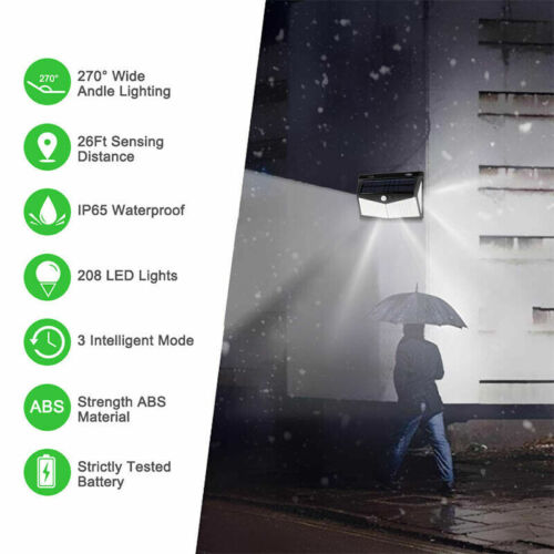 Outdoor Solar Motion Sensor Light