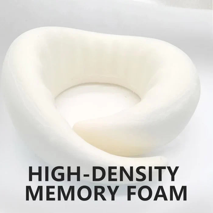 Snail Style Memory Foam Travel Curved Neck Pillow